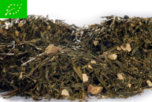 Ginger Lemon Organic Sencha - vihreä tee - maustettu tee - Runda Munken Teekauppa