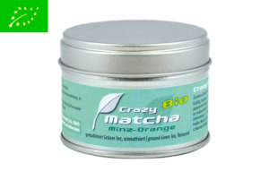 Crazy Matcha Mint-Orange Organic - vihreä tee - maustettu tee - Runda Munken Teekauppa